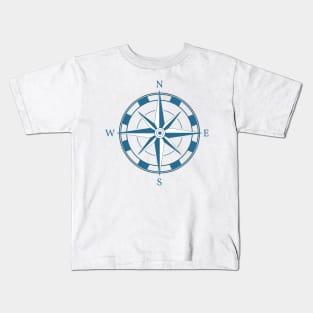 Nautical Compass Kids T-Shirt